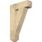 Ekena Millwork Traditional Craftsman Rough Sawn Bracket, Douglas Fir, 4"W x 16"D x 24"H BKT04X16X24TRA04RDF - alternate 1